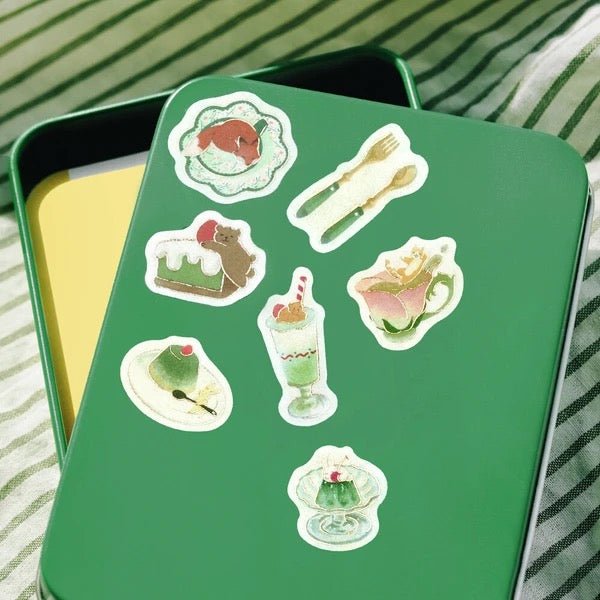 BGM Foil Stamping "Afternoon Tea Party" Stickers / Background Music - bungu