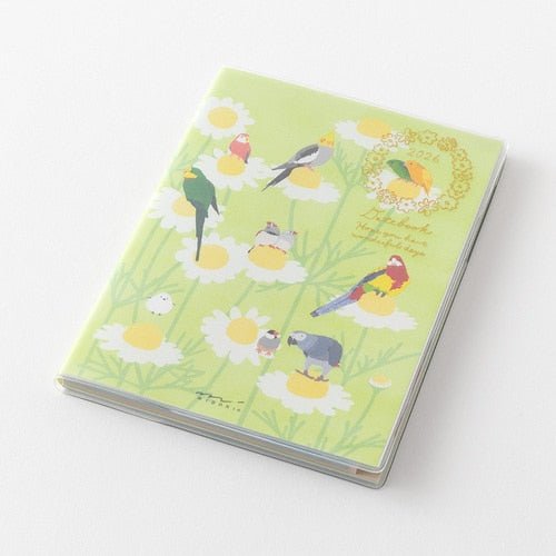 Birds and Seasonal Plants Pocket Diary 2026 / Midori DESIGNPHIL - bungu
