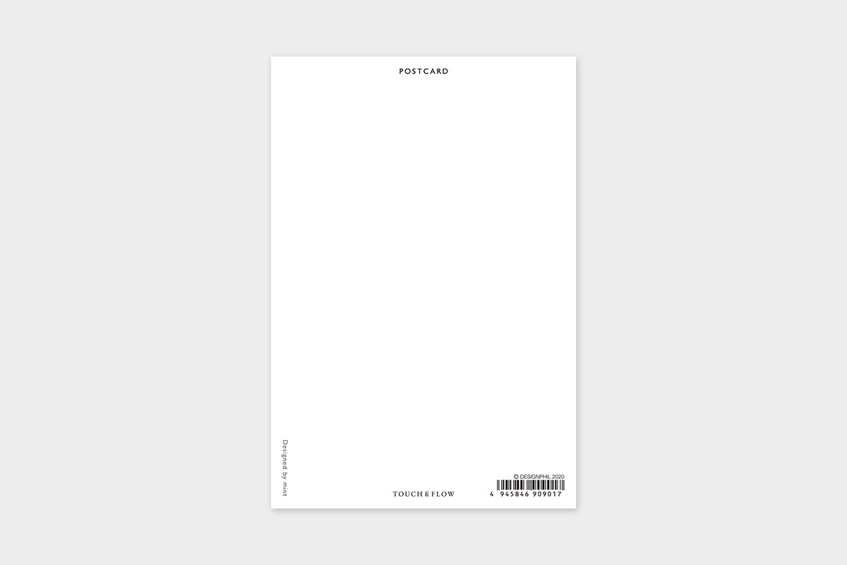 Art Touch mint Floral Pattern Postcard / TOUCH & FLOW