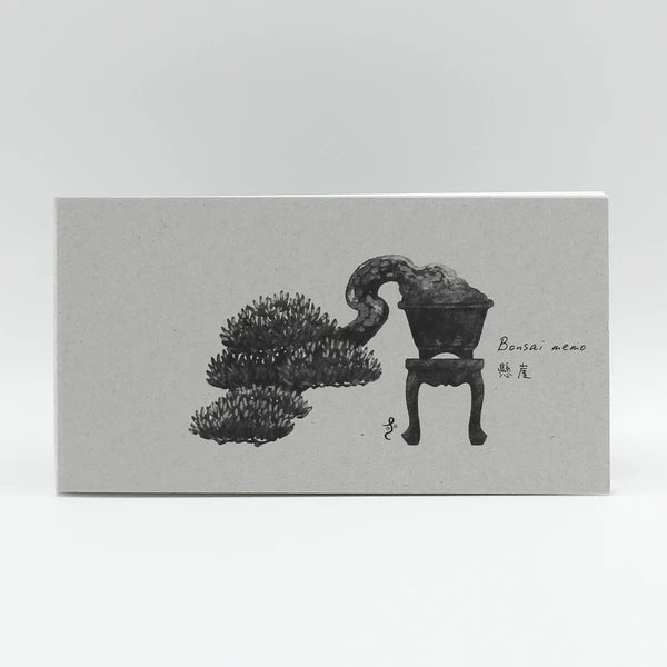 Bonsai Die - Cut Memo Pad / Marumo Printing Stationery - bungu