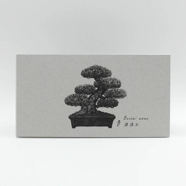 Bonsai Die - Cut Memo Pad / Marumo Printing Stationery - bungu