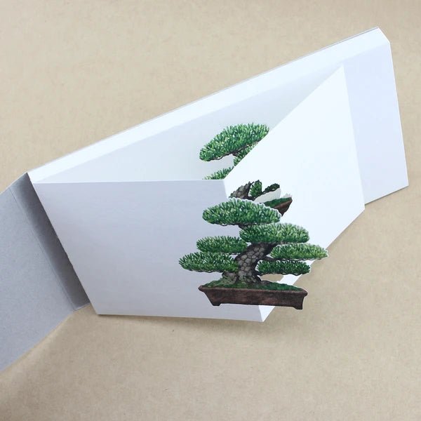 Bonsai Die - Cut Memo Pad / Marumo Printing Stationery - bungu