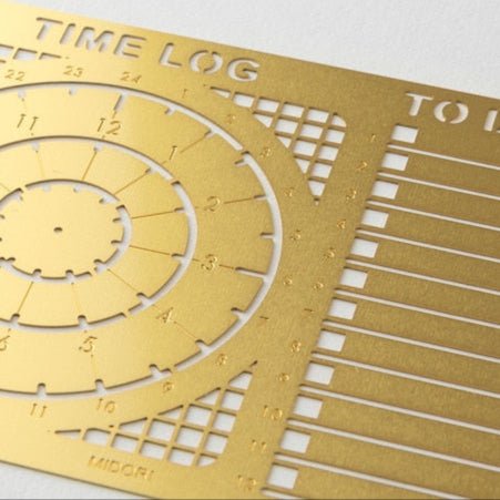 Brass Diary Template / Midori - bungu