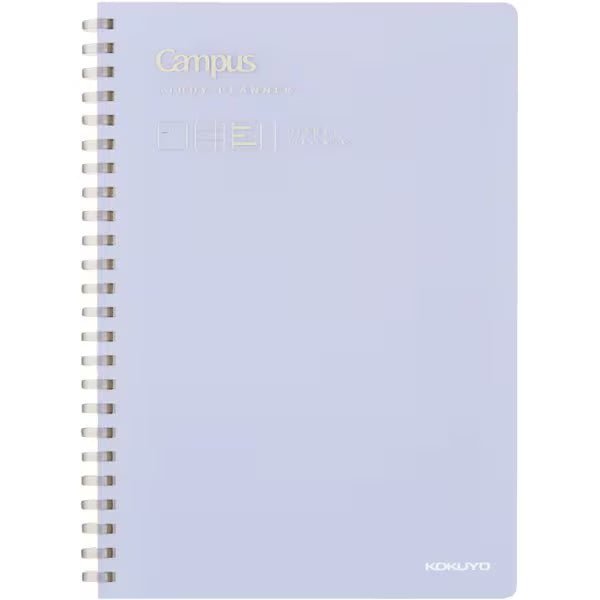 Campus Yearly Study Planner A5 / Kokuyo - bungu