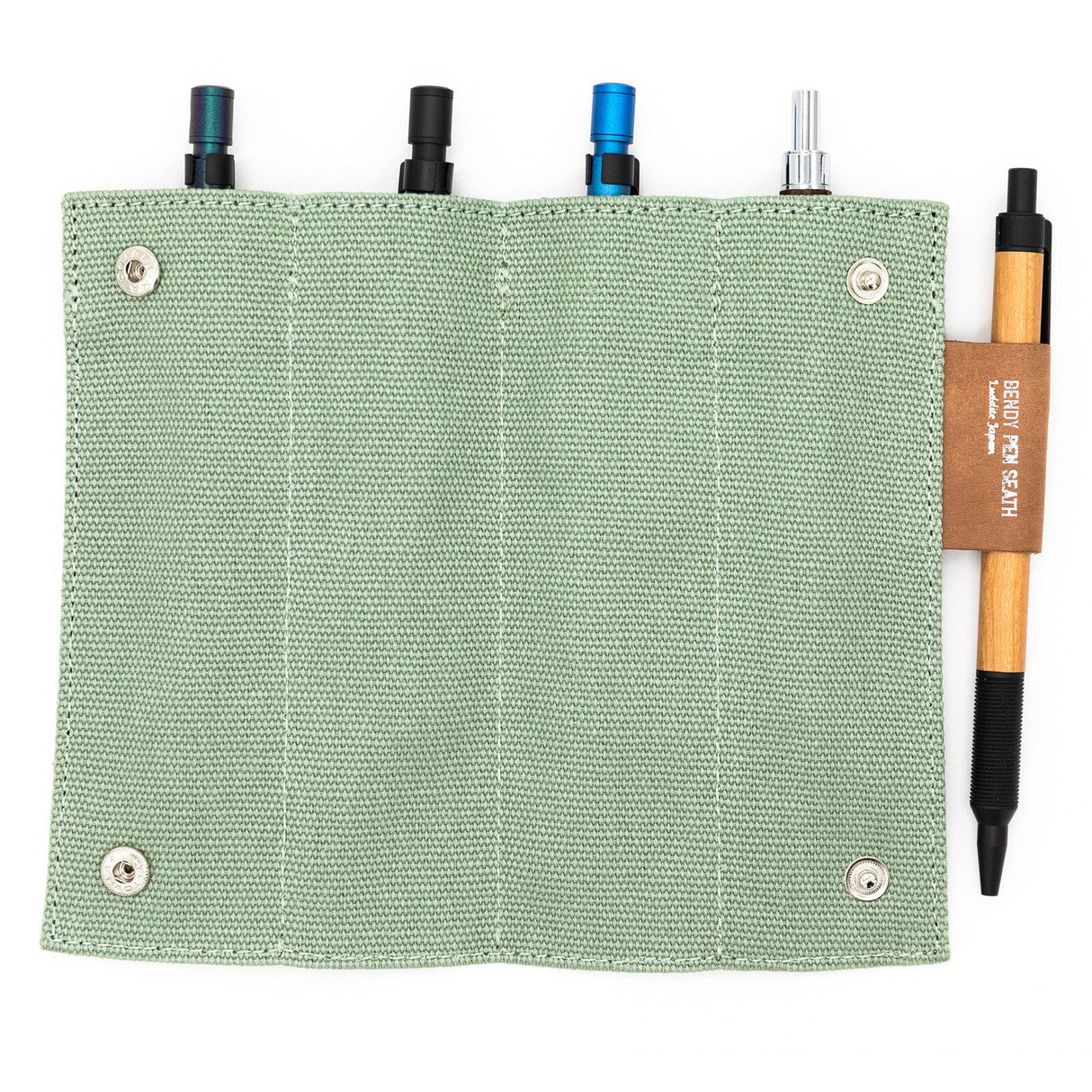 Canvas × MAYA Bendy Pen Case 4+1 / Luddite - bungu