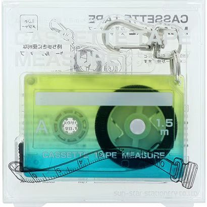 Cassette Tape Measure / Sun - Star - bungu