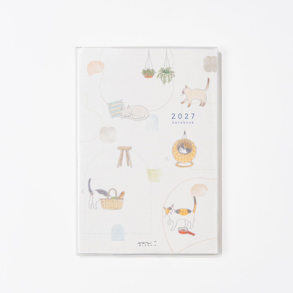 Cat Pocket Diary 2027 / MIDORI - bungu