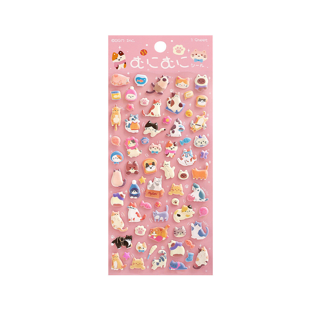 Munimuni 3D Sheet Sticker Vol.2 / BGM