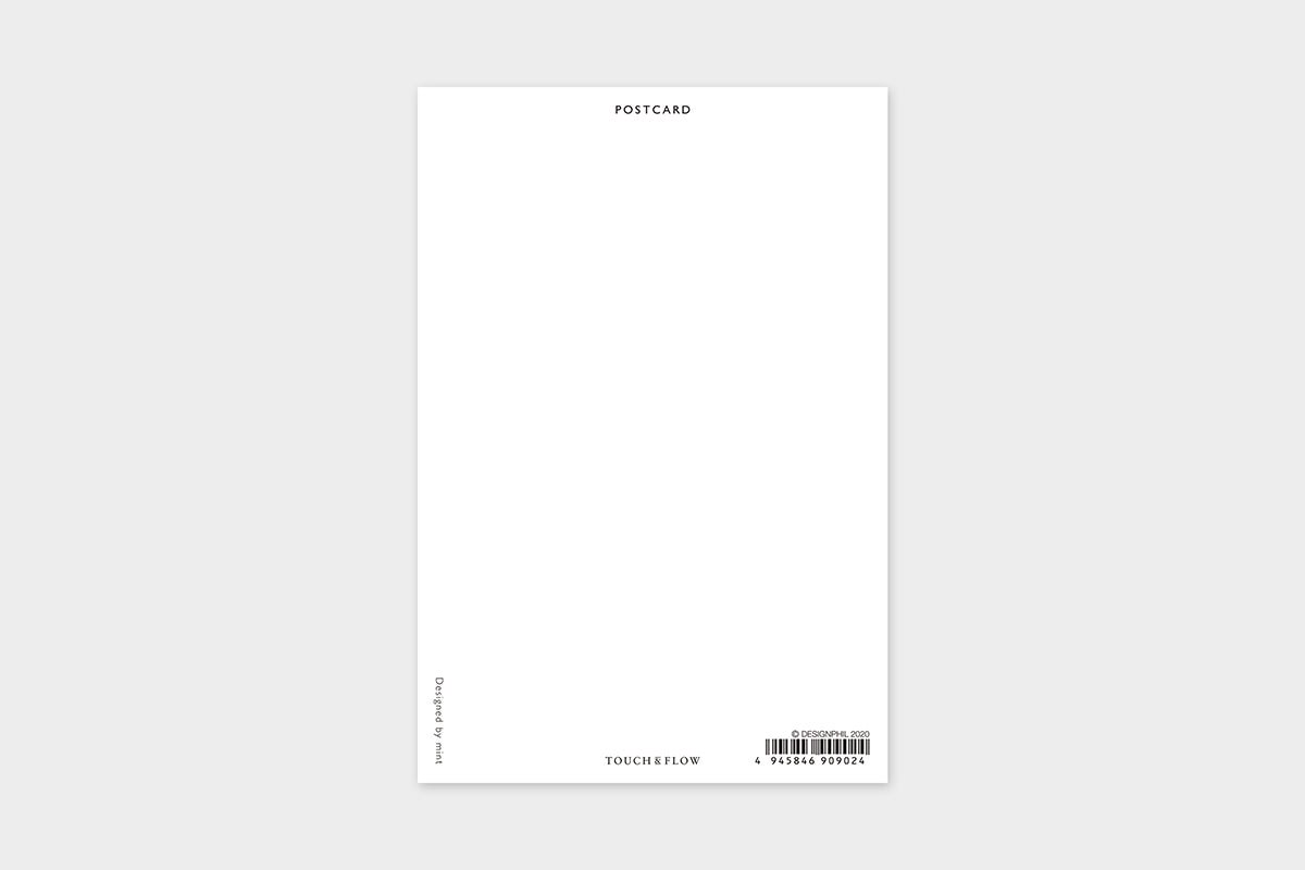 Art Touch mint Floral Pattern Postcard / TOUCH & FLOW
