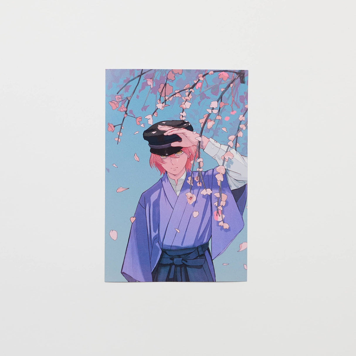 "Cherry Blossom Memories" Postcard by Shingo / bungu - bungu