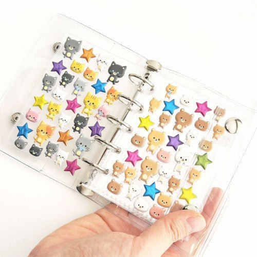 Clear Binder M5 Size / WORLD CRAFT - bungu