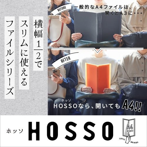 Clear File HOSSO 15 Pockets / KING JIM - bungu