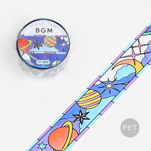 Clear Tape Stained Glass First Collection / BGM - bungu