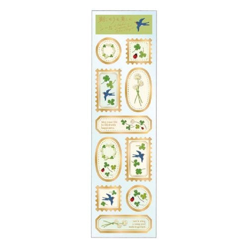 Enjoy Embroidery Sheet Sticker / RYU-RYU