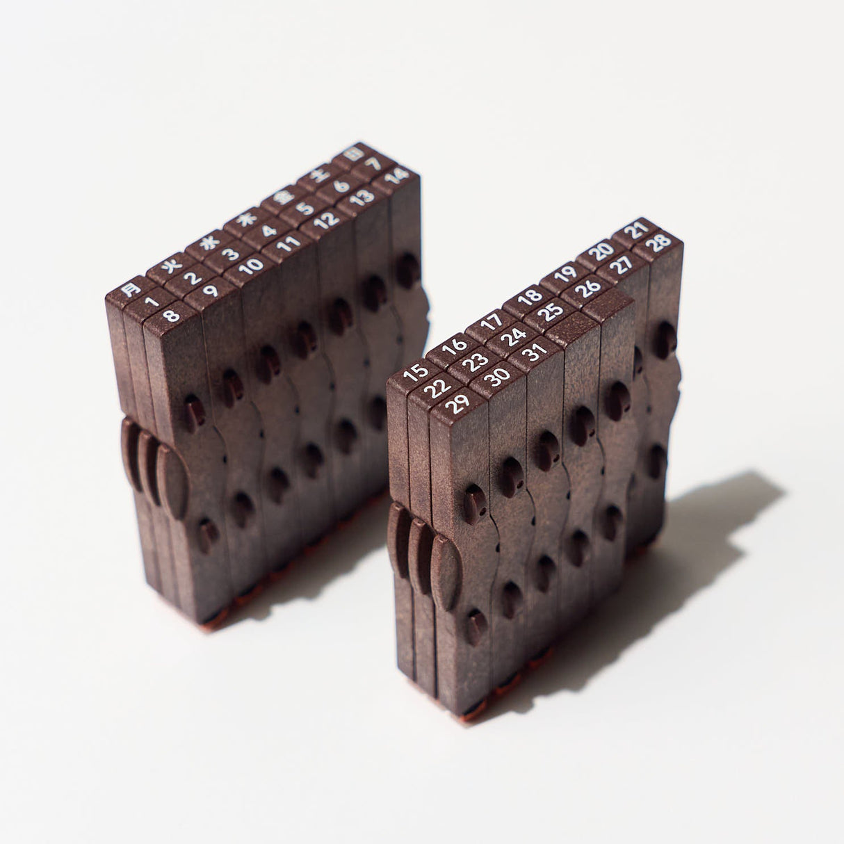 Connected Calendar Stamp / Shachihata - bungu