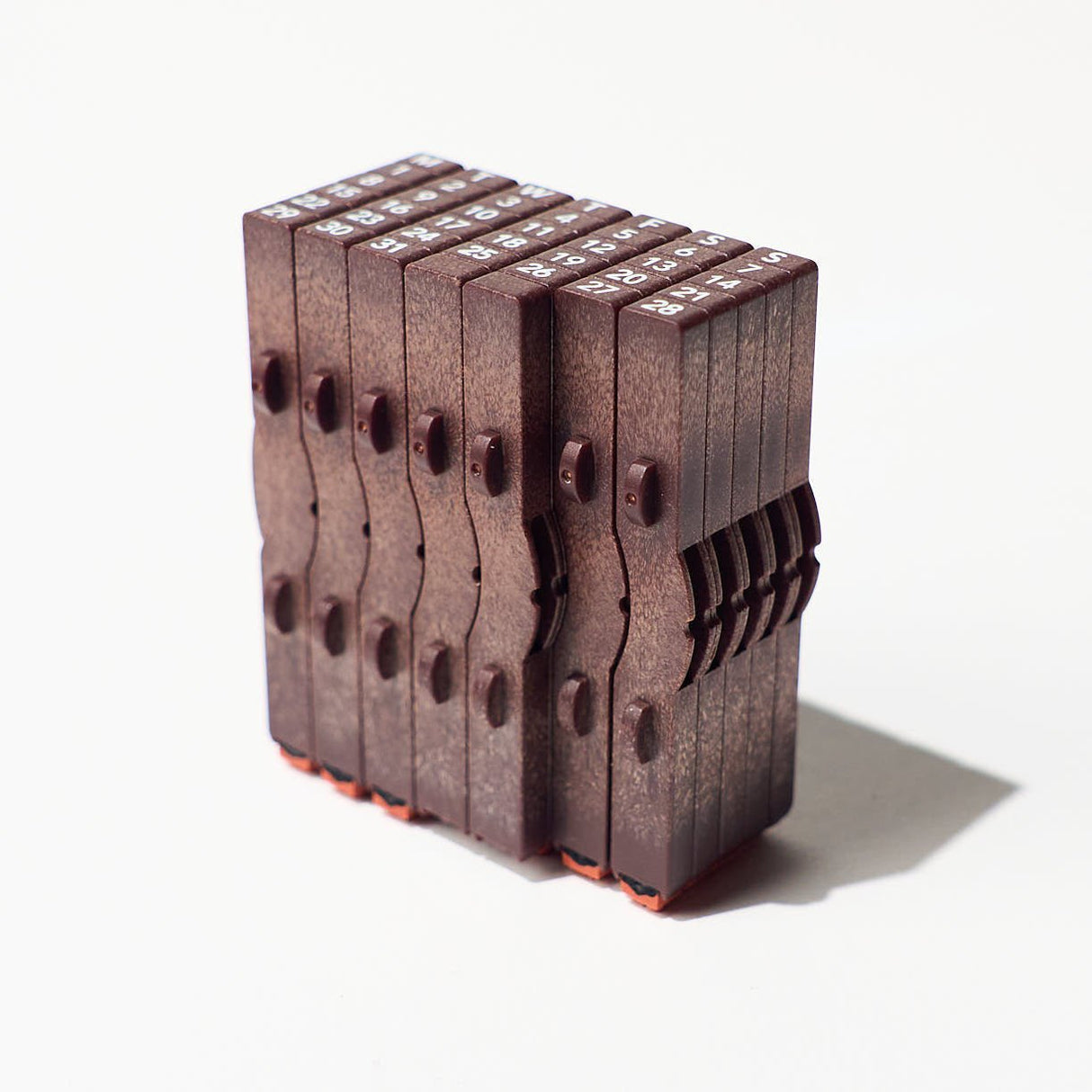 Connected Calendar Stamp / Shachihata - bungu