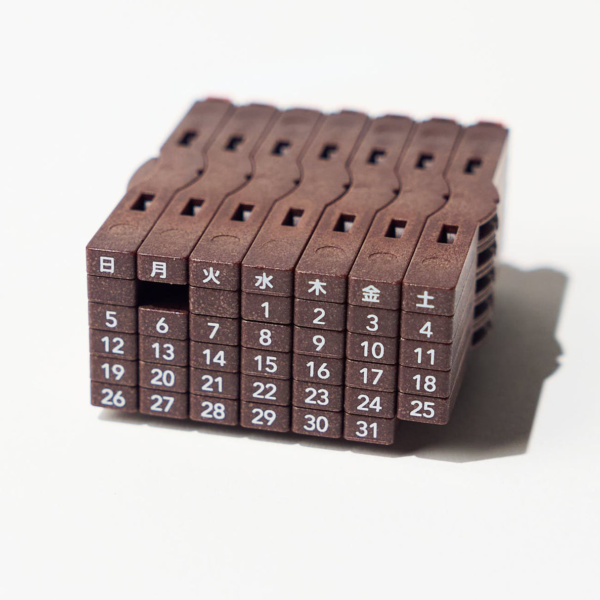 Connected Calendar Stamp / Shachihata - bungu