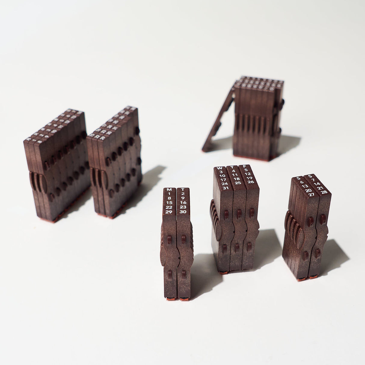 Connected Calendar Stamp / Shachihata - bungu