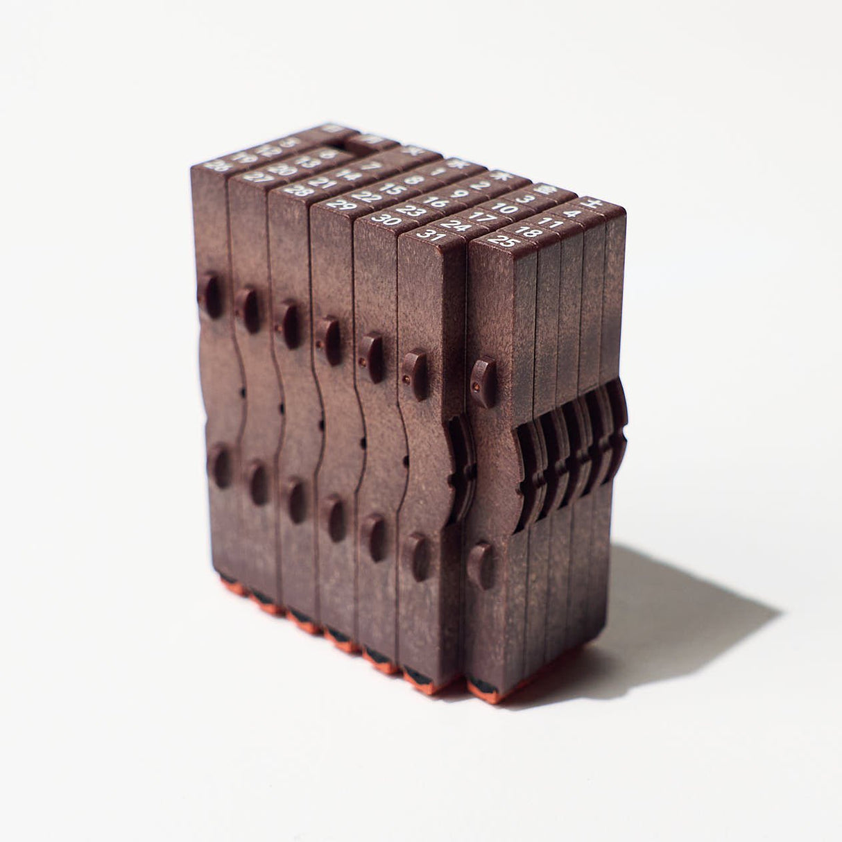 Connected Calendar Stamp / Shachihata - bungu