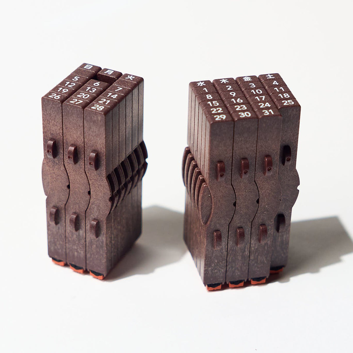 Connected Calendar Stamp / Shachihata - bungu