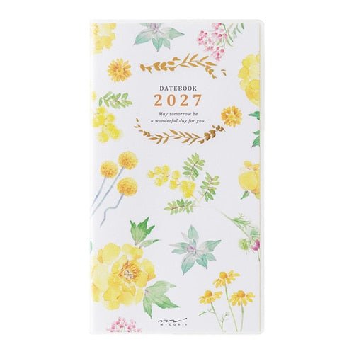 Country Time Floral Pocket Diary 2027 / MIDORI - bungu