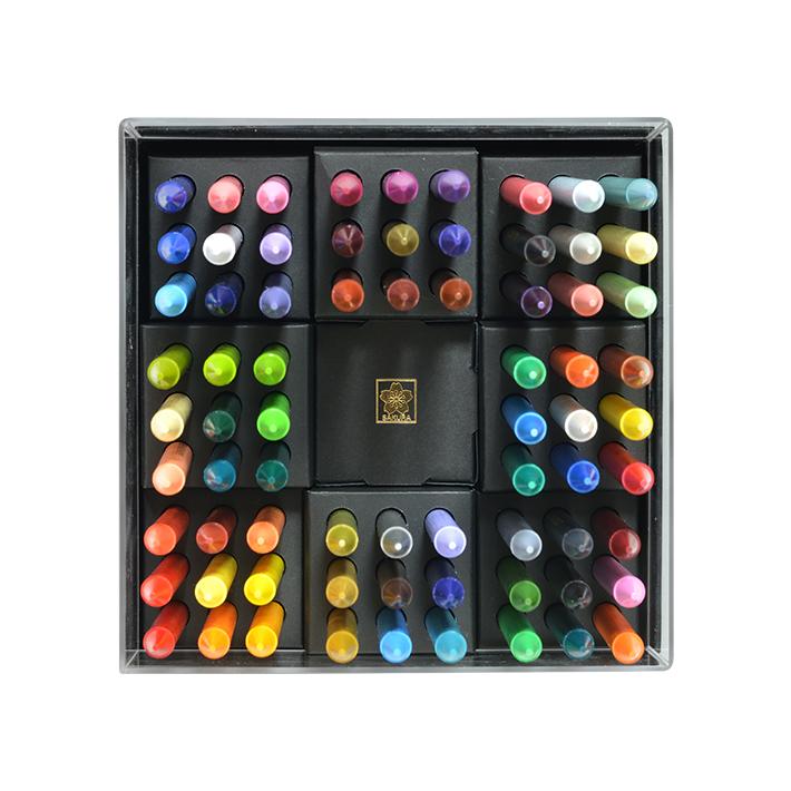 COUPY CRAYON PENCIL Cube Box 72 Colors / SAKURA - bungu