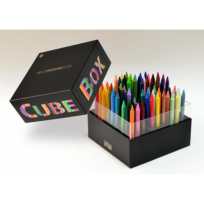 COUPY CRAYON PENCIL Cube Box 72 Colors / SAKURA - bungu