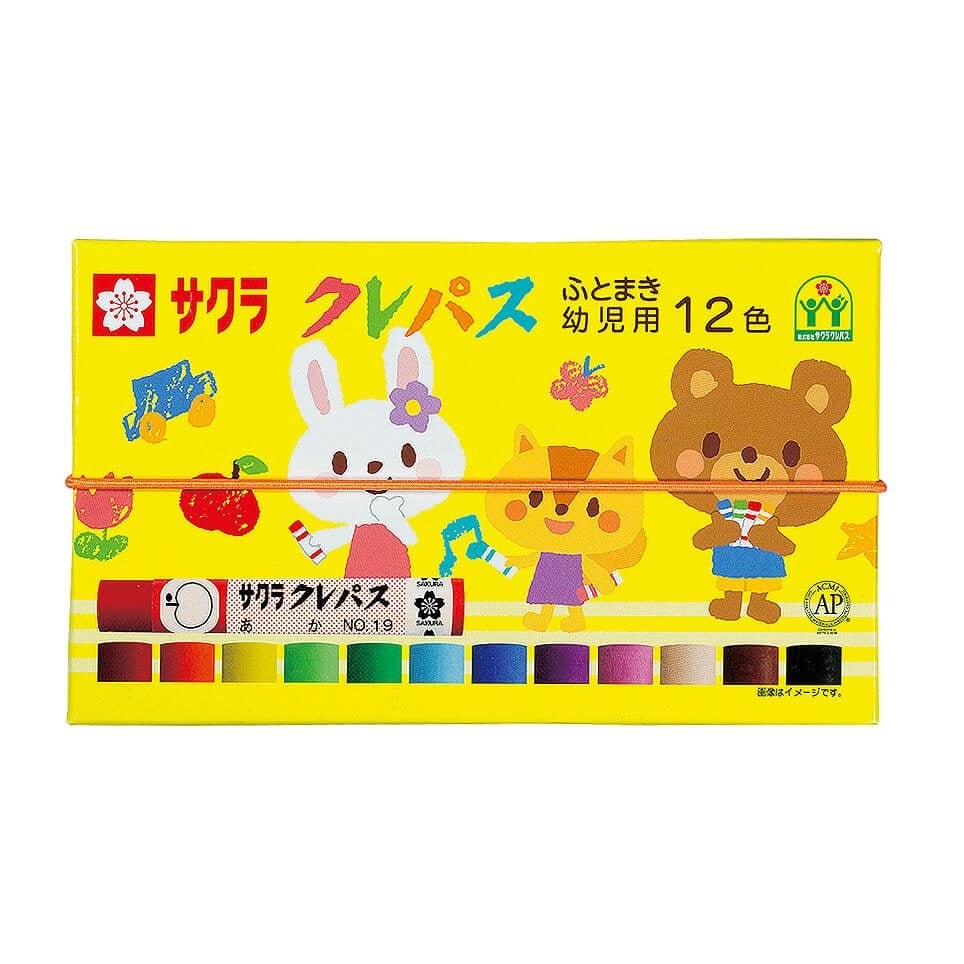 Crepas Futomaki Toddler Crayons / SAKURA - bungu