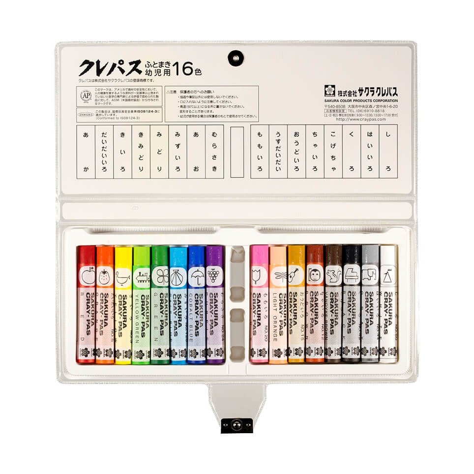 Crepas Futomaki Toddler Crayons / SAKURA - bungu