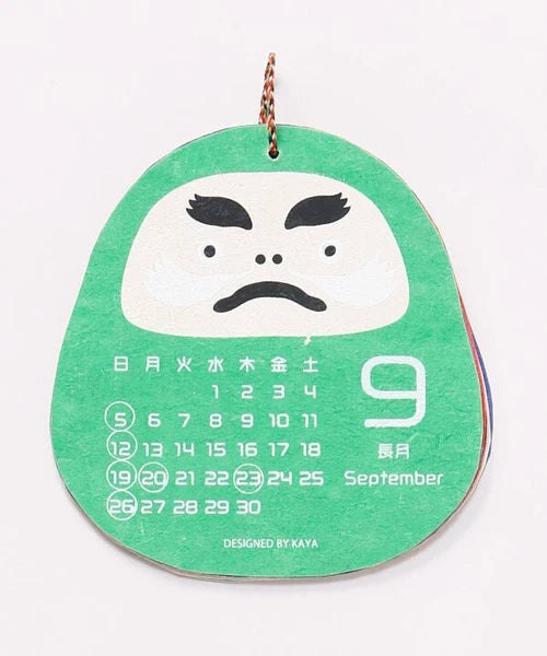 Daruma Wall Calendar 2027 / Amina Collection Co., Ltd.