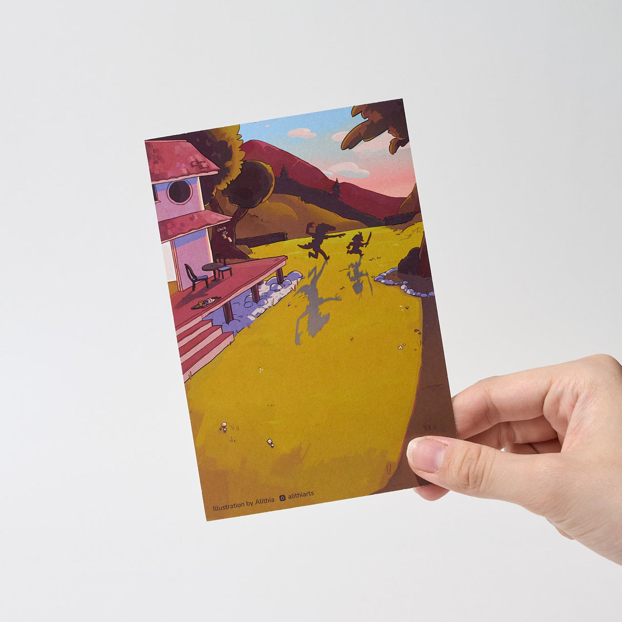 "Dear Dad" Postcard by Alithia / bungu - bungu