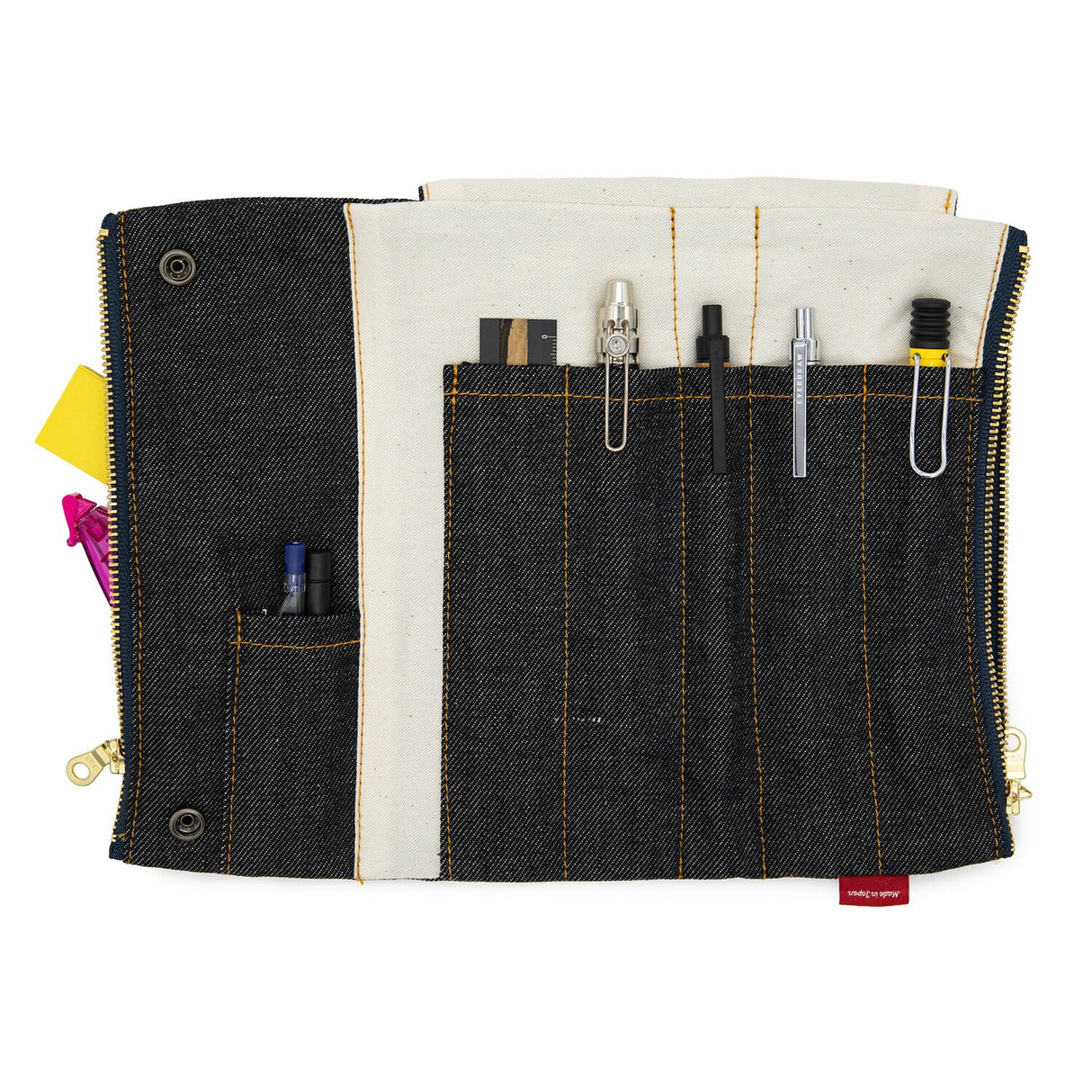 Denim Bendy Pen Case Essential / Luddite - bungu