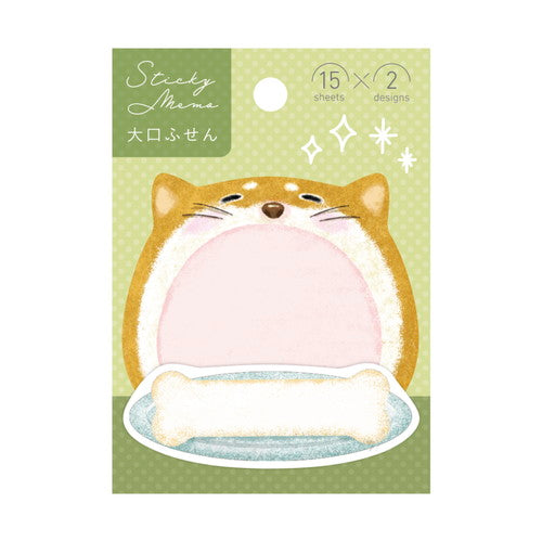 Large Mouth Sticky Notes Animal Collection / Gakken Sta:Ful