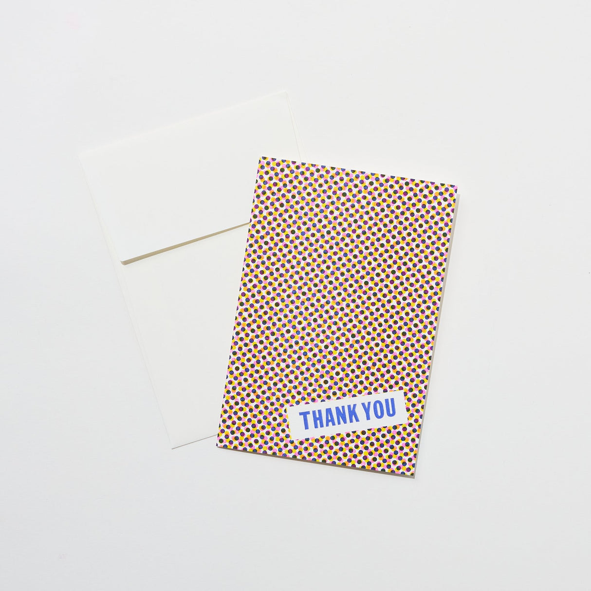 DOT Thank You Card / Letterpress Letters - bungu