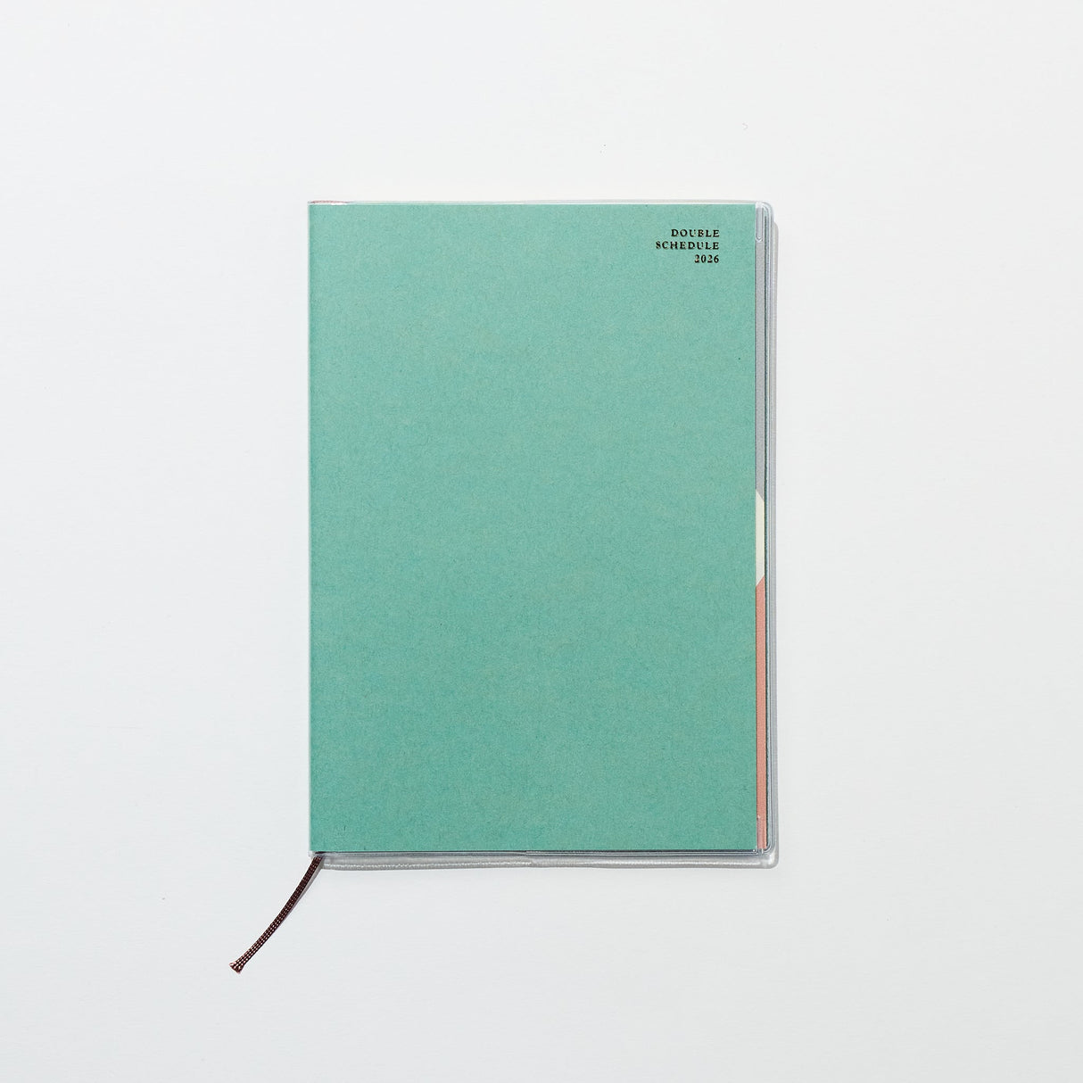 Double Schedule Planner 2026 / MIDORI - bungu