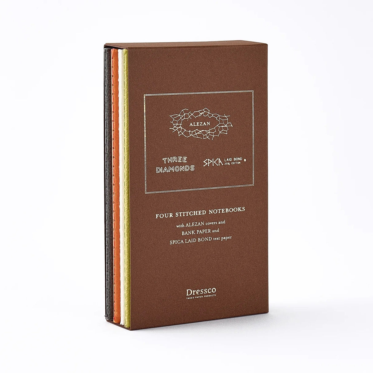 Dressco Alezan Stitch Notebook Bookcase Set / TAKEO PAPER PRODUCTS - bungu