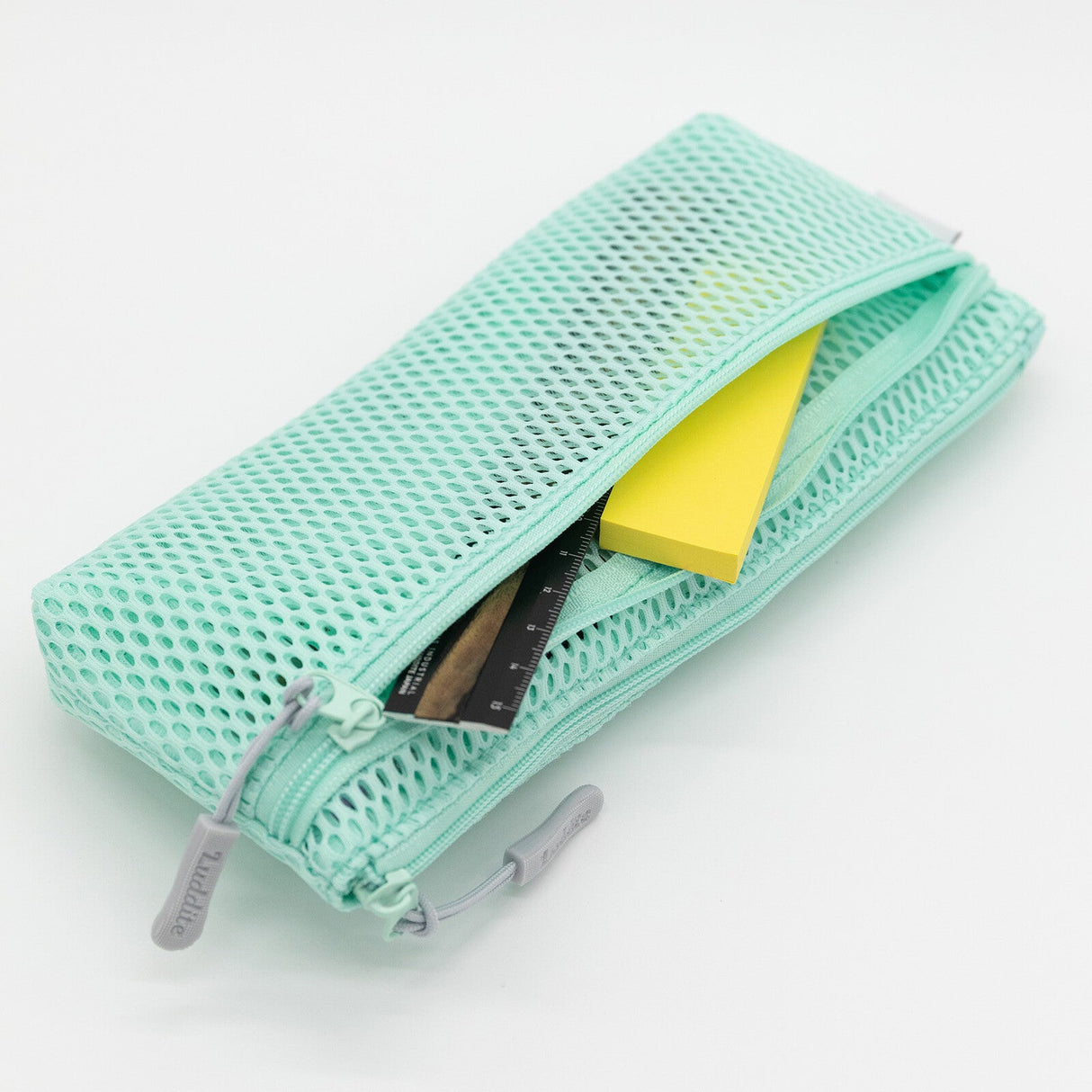 Durable Mesh Flat Pen Case 3 / Luddite - bungu