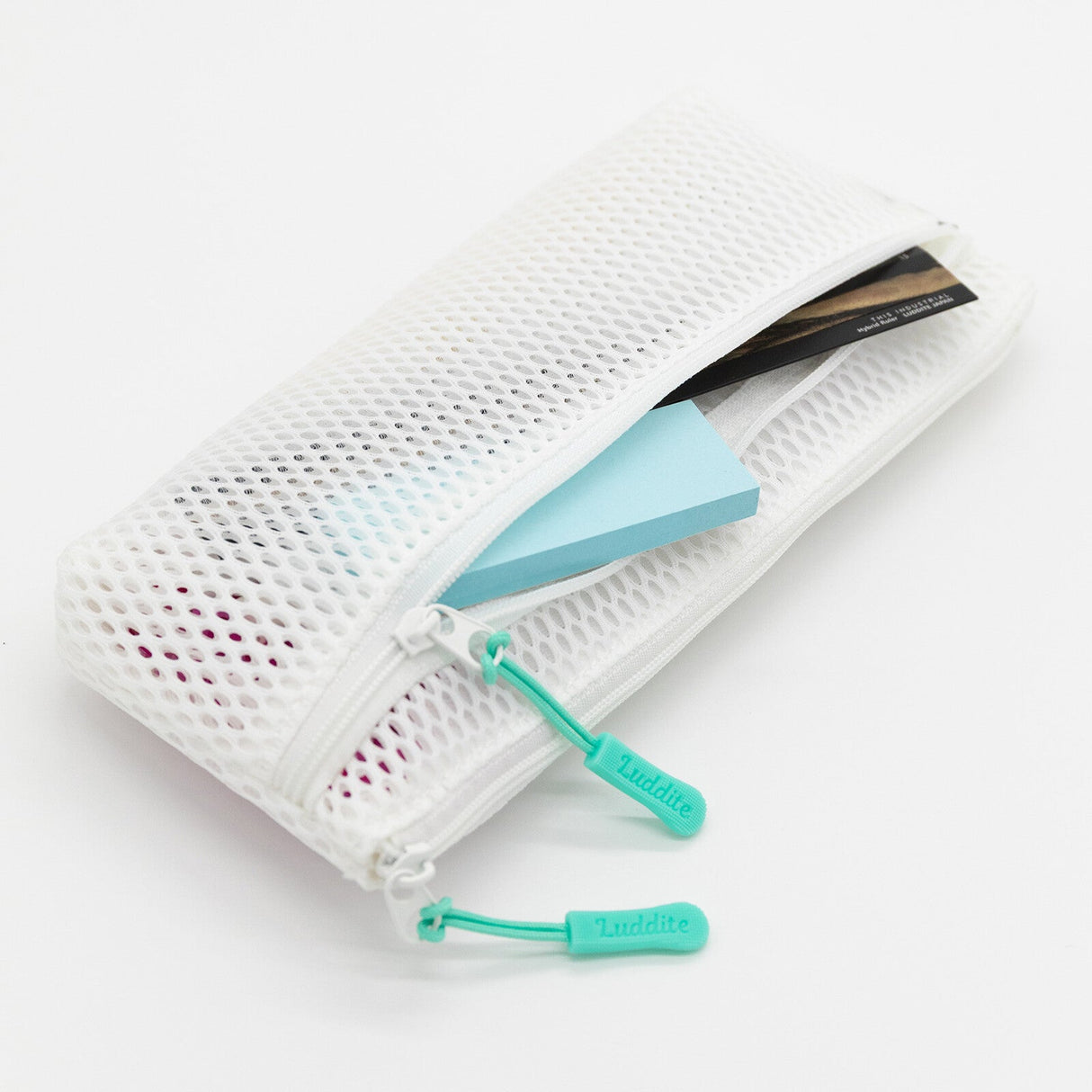 Durable Mesh Flat Pen Case 3 / Luddite - bungu