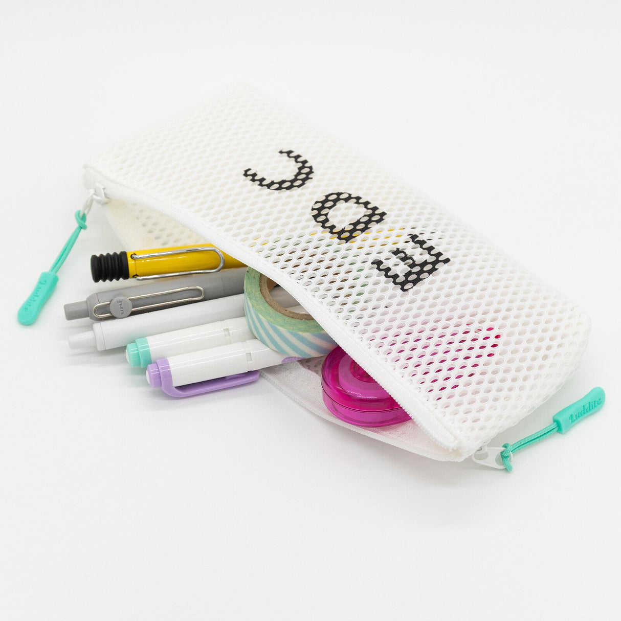 Durable Mesh Flat Pen Case 3 / Luddite - bungu