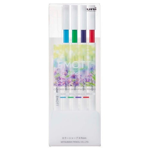 EMOTT Mechanical Pencil 4 Color Set / uni Mitsubishi Pencil - bungu