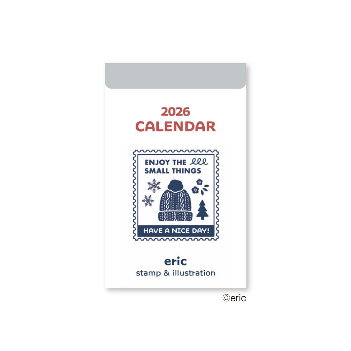 eric Daily Calendar 2026 / Shin Nihon Calendar - bungu