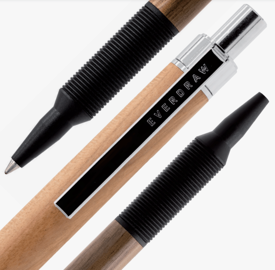 EVERDRAW Wood Ballpoint Pen / Luddite - bungu