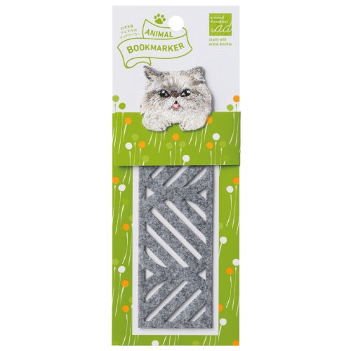 Embroidered Animal Bookmark / HISAGO