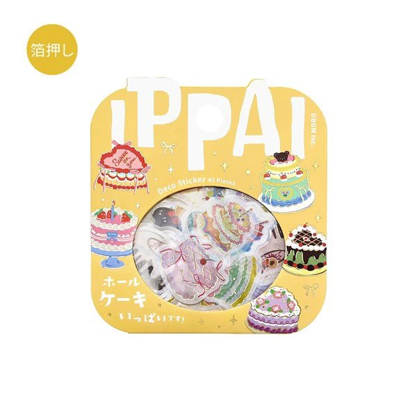 Flake Sticker Foil Stamped IPPAI Vol.4 / BGM - bungu