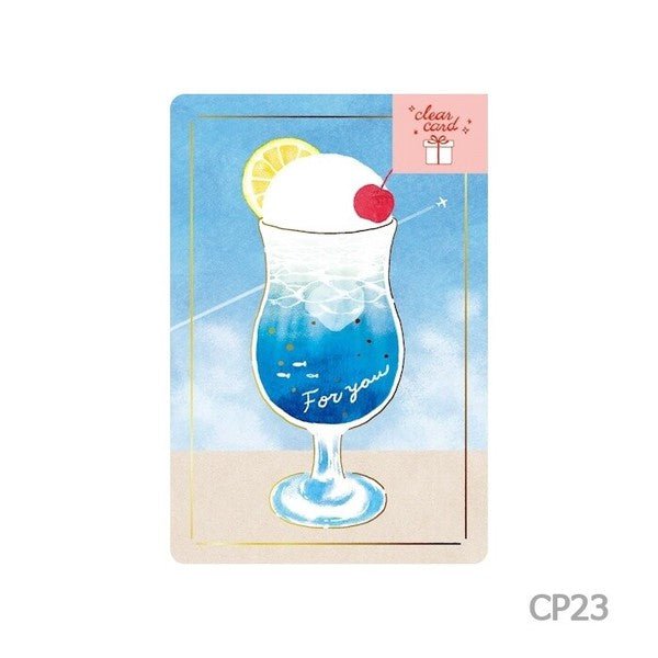 Foil-Stamped Clear Card / Furukawashiko - bungu