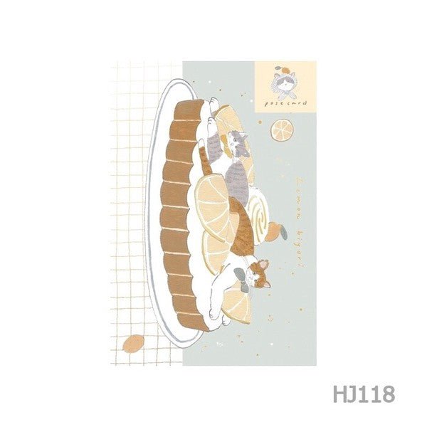 Foil-Stamped Postcard / Furukawashiko - bungu