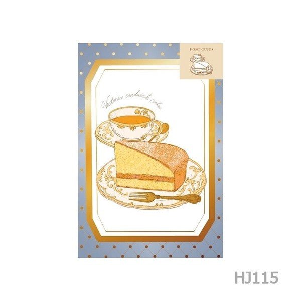 Foil-Stamped Postcard / Furukawashiko - bungu