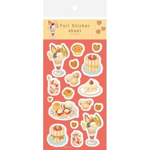 Foil Sticker Sheet Aya Inoue Series / Furukawashiko - bungu