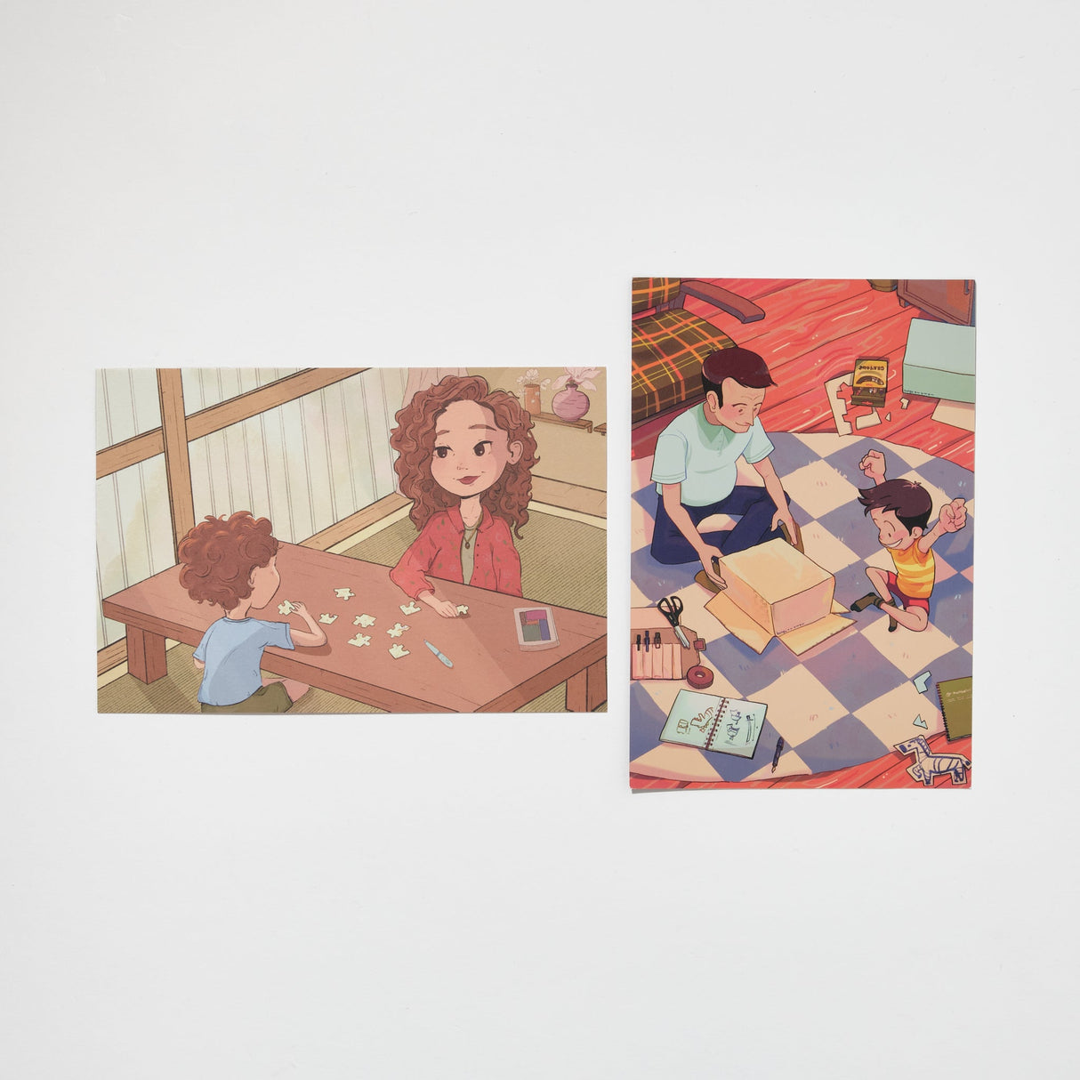 "For Mom & Dad" Postcard Bundle / Bungu - bungu