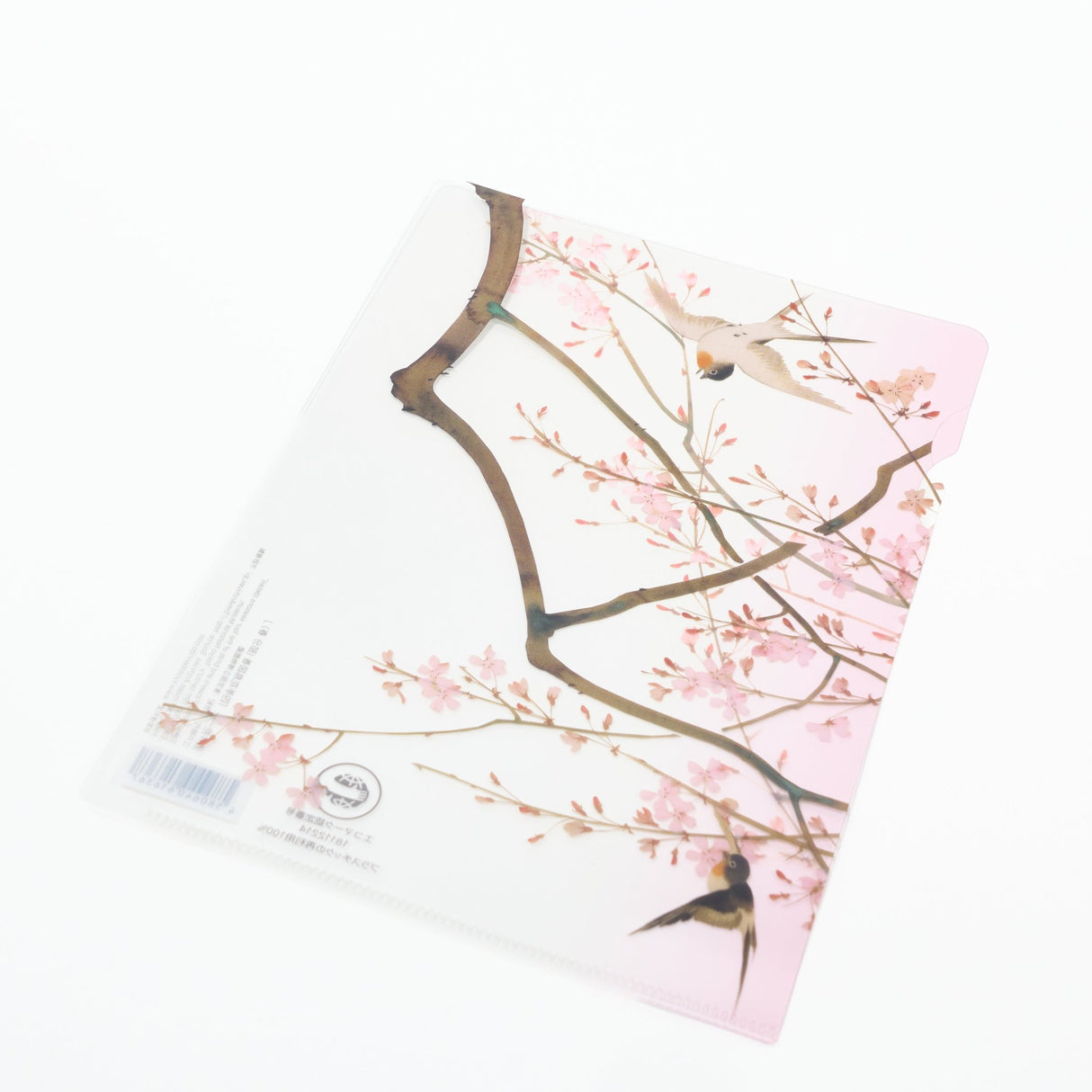 Four Seasons Flowers and Birds Scroll A5 Clear File / Benrido - bungu